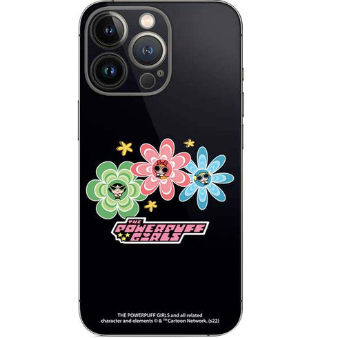 Cartoon Network Powerpuff Girls Flowers iPhone 14 Pro Skin